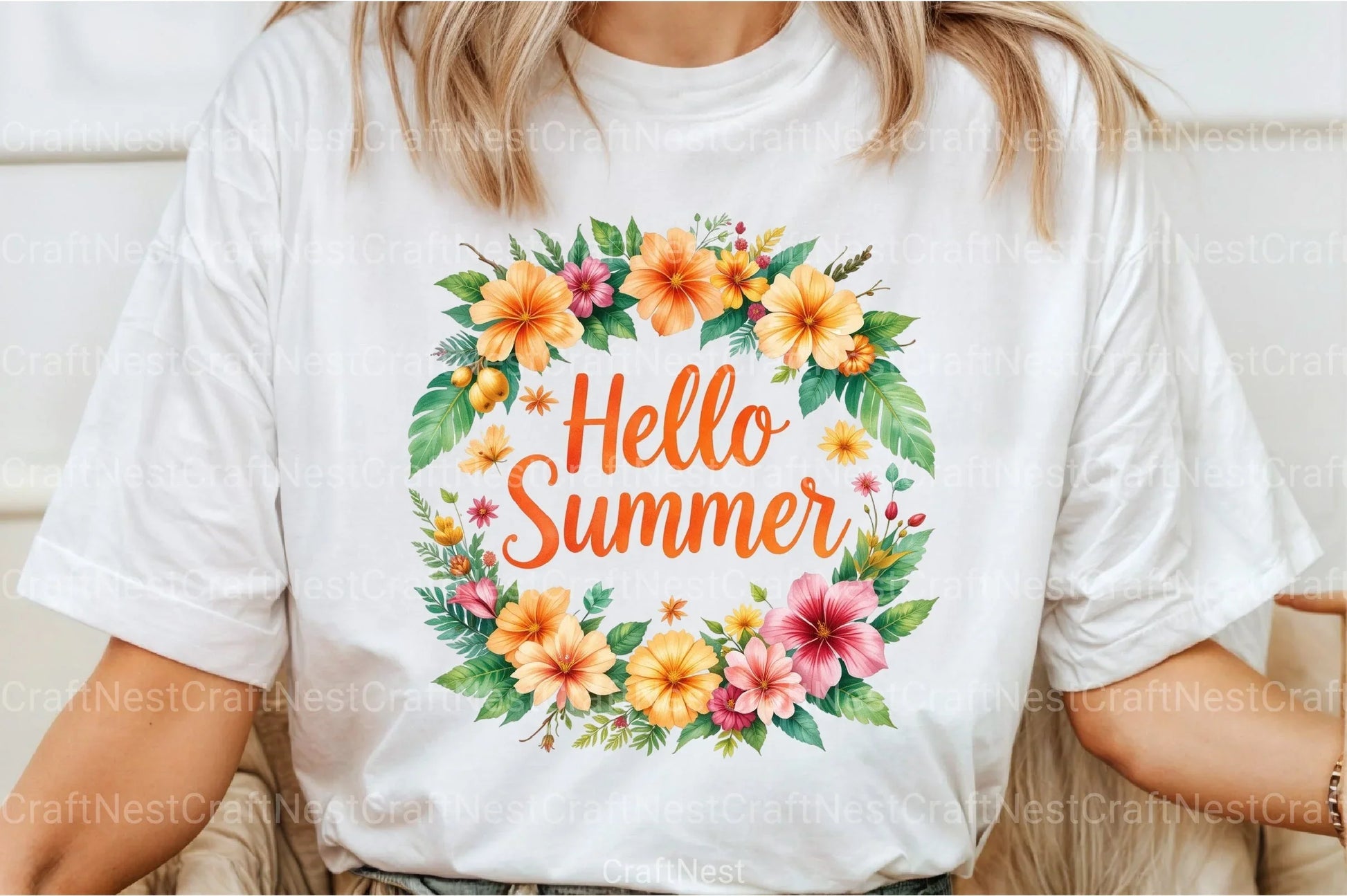 Hello Summer Clipart Bundle 8 - CraftNest - Digital Crafting and Art