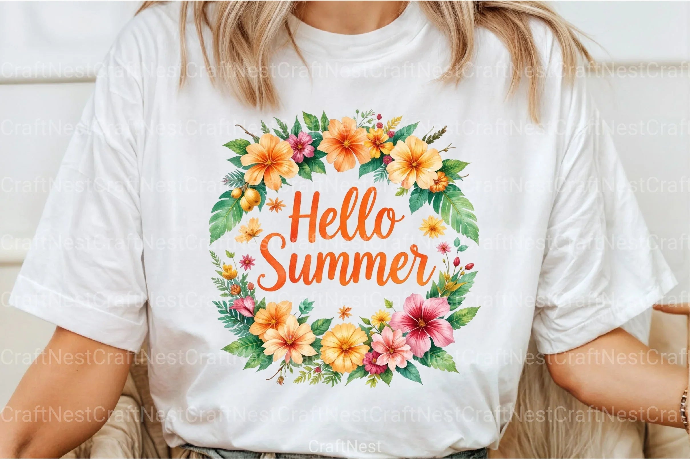 Hello Summer Clipart Bundle 8 - CraftNest - Digital Crafting and Art