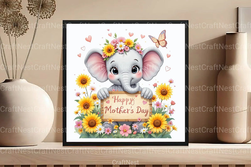 Happy Mother's Day Clipart Bundle 8 - CraftNest - Digital Crafting and Art