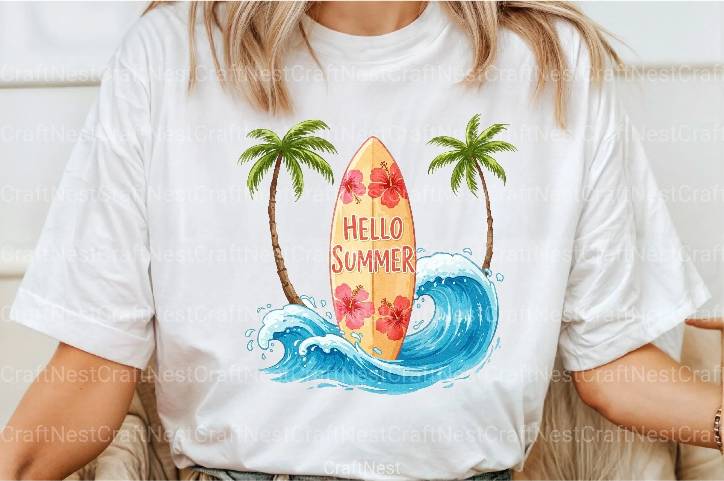 Hello Summer Clipart Bundle 99 - CraftNest - Digital Crafting and Art