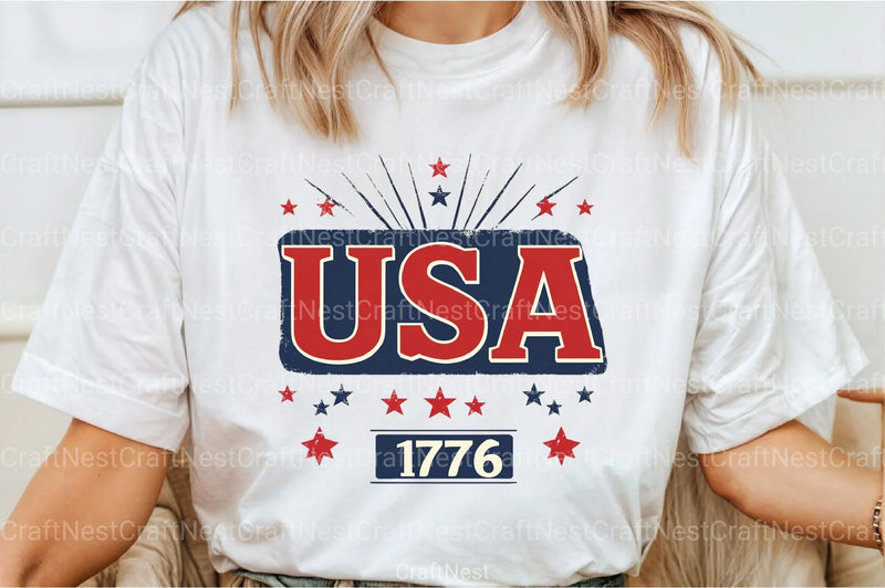 USA 4th of July 1776 Clipart Bundle 1 - CraftNest - Digital Crafting and Art