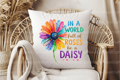 Be a Daisy in a World of Roses Clipart Bundle - CraftNest - Digital Crafting and Art