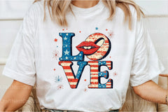 4th of July Love Clipart Bundle 1 - CraftNest - Digital Crafting and Art