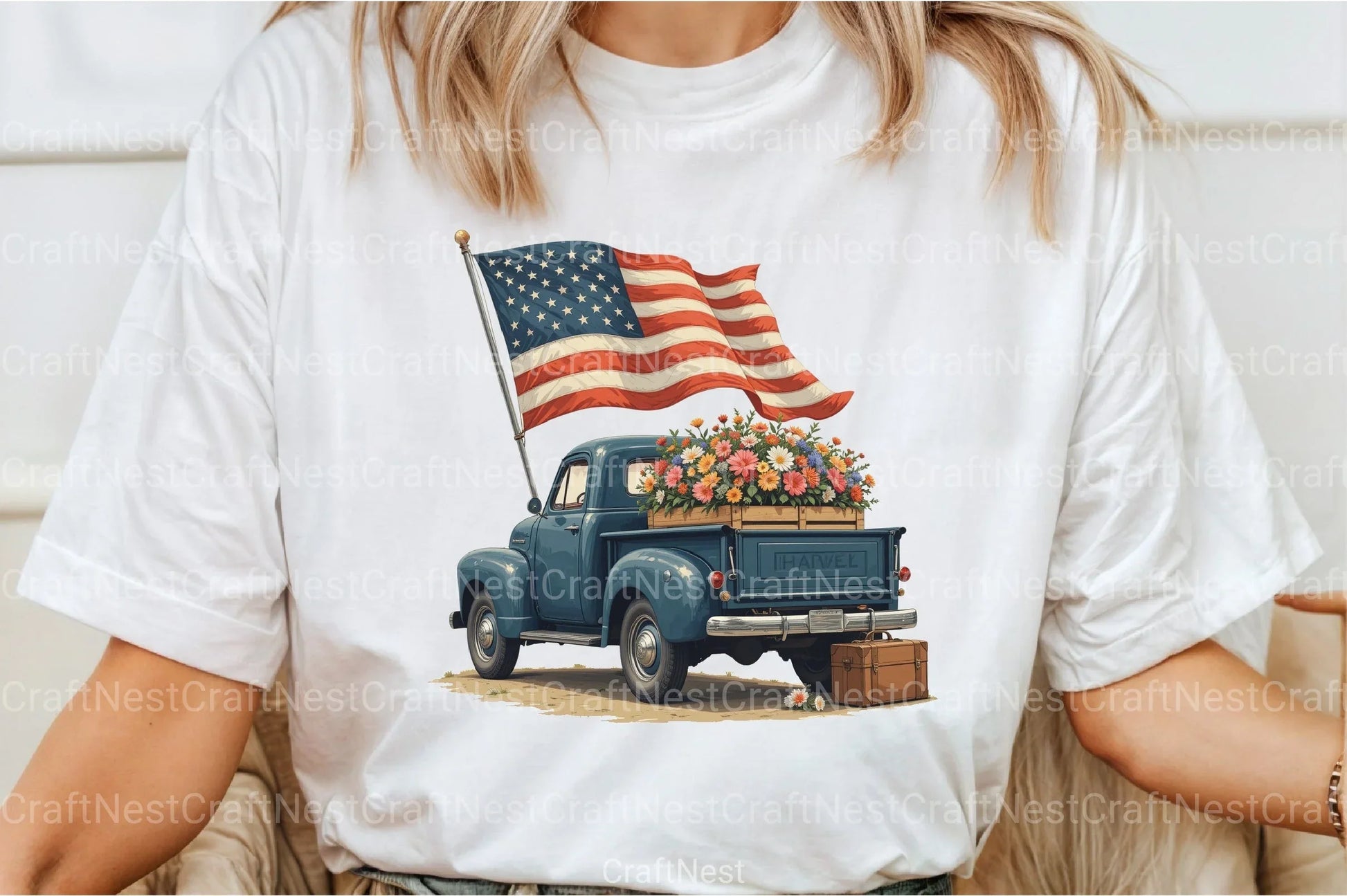 4th of July Car Clipart Bundle - CraftNest - Digital Crafting and Art