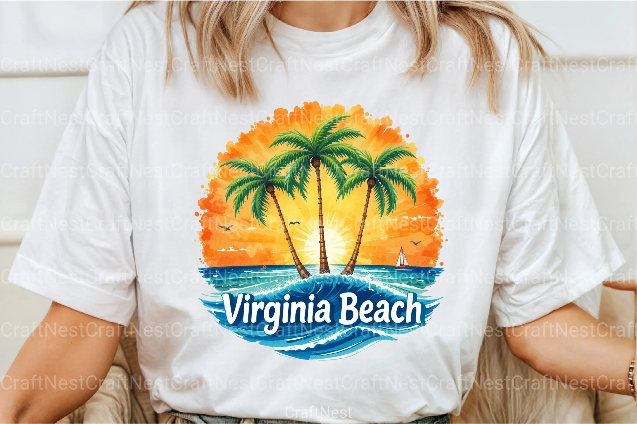Virginia Beach Clipart Bundle 2 - CraftNest - Digital Crafting and Art