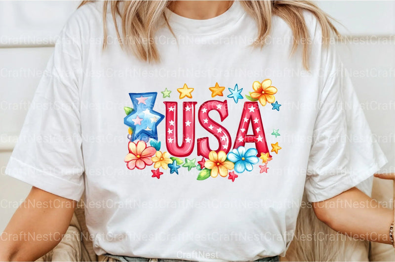 USA 4th of July Clipart Bundle - CraftNest - Digital Crafting and Art