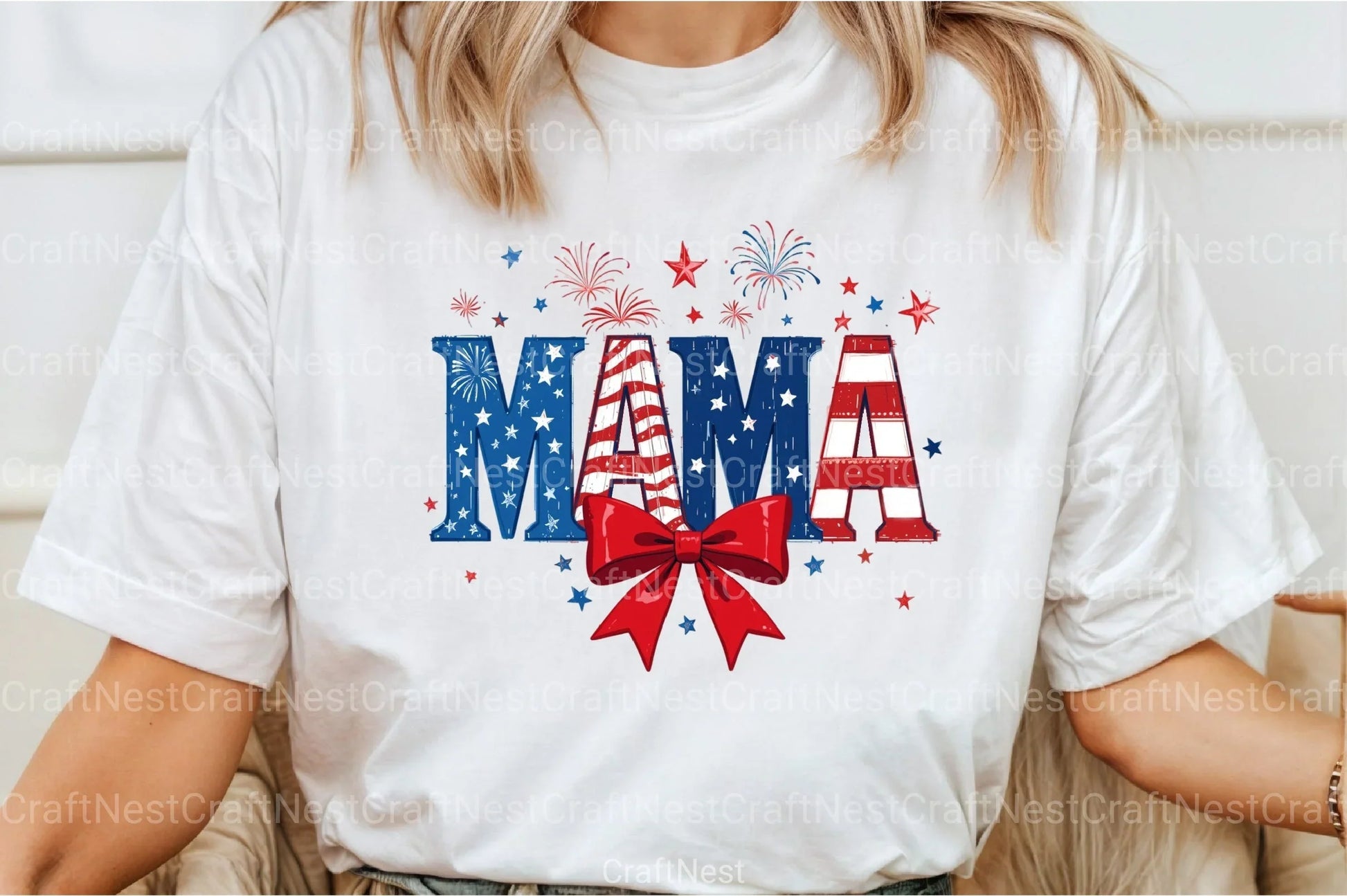 4th of July Mama Clipart Bundle 18 - CraftNest - Digital Crafting and Art