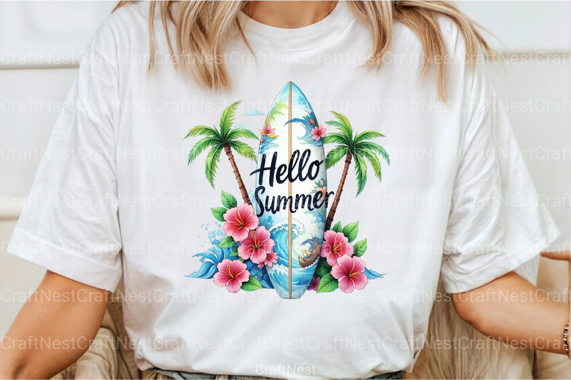 Hello Summer Clipart Bundle 55 - CraftNest - Digital Crafting and Art