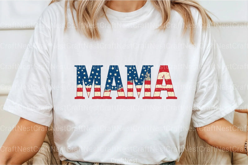 4th of July Mama Clipart Bundle 2 - CraftNest - Digital Crafting and Art