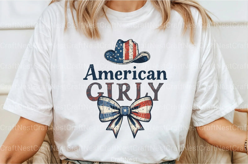 American Girly Clipart Bundle - CraftNest - Digital Crafting and Art