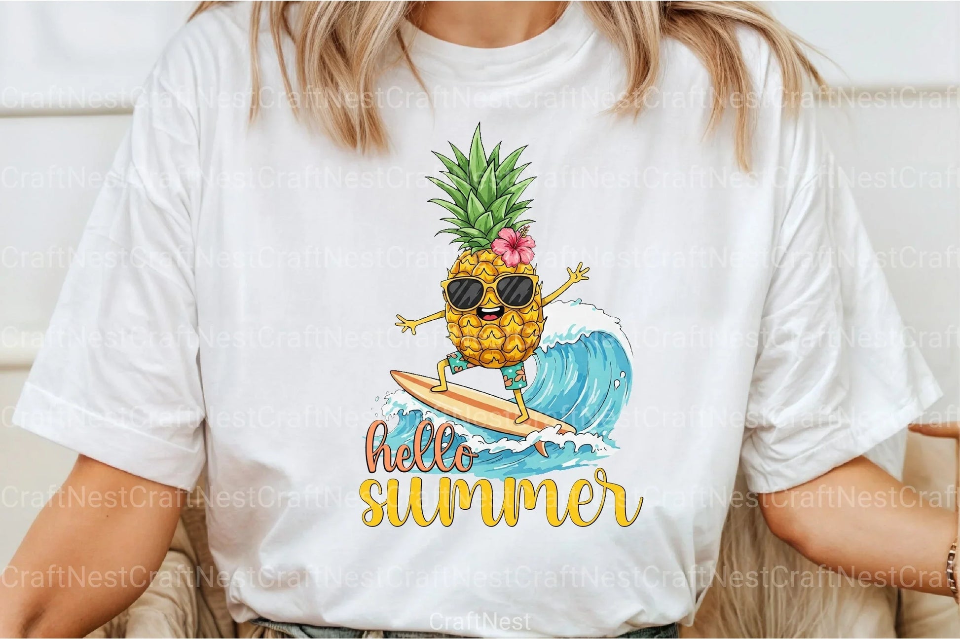 Hello Summer Clipart Bundle 2 - CraftNest - Digital Crafting and Art