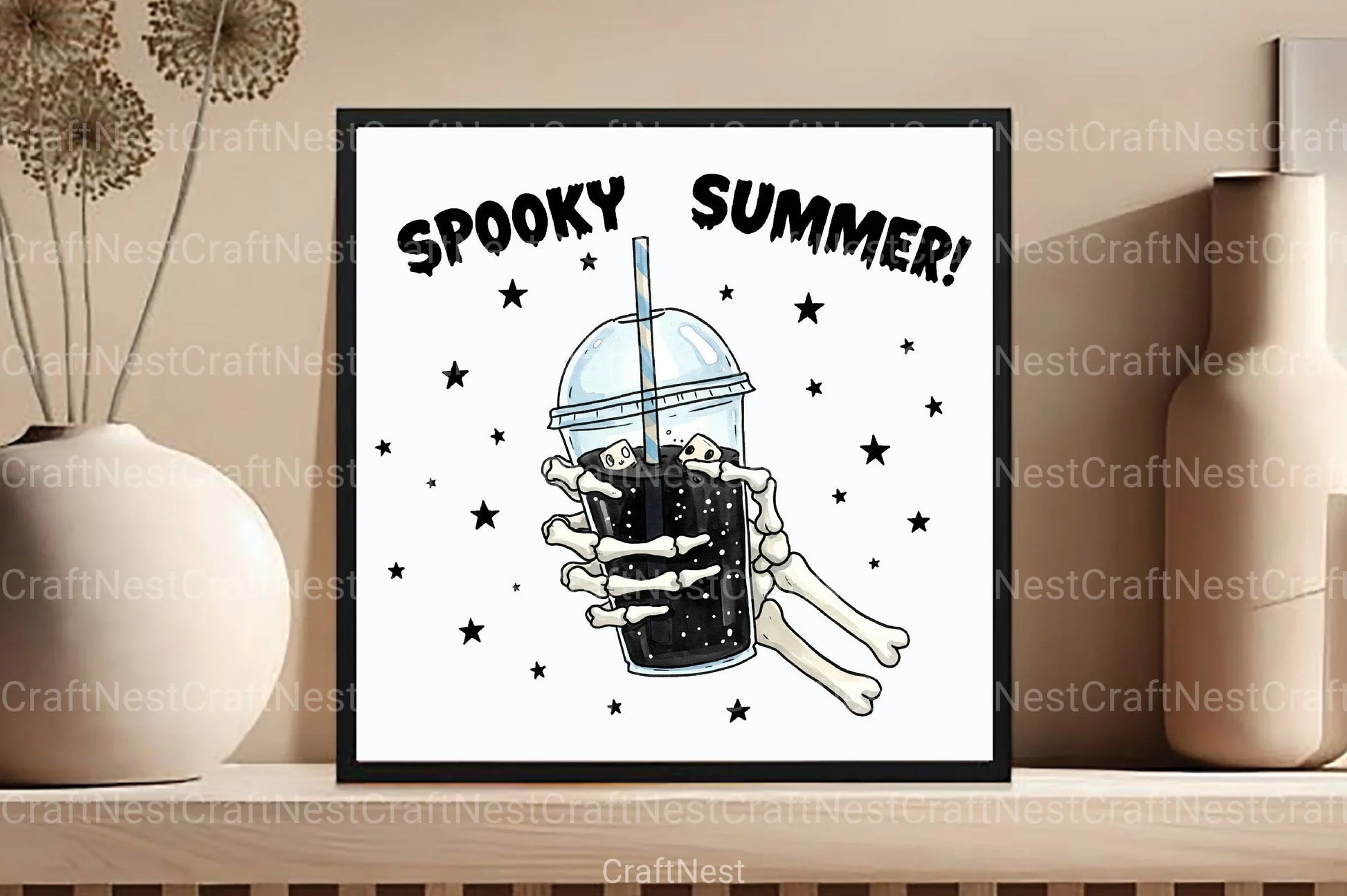 Spooky Summer Clipart Bundle - CraftNest - Digital Crafting and Art