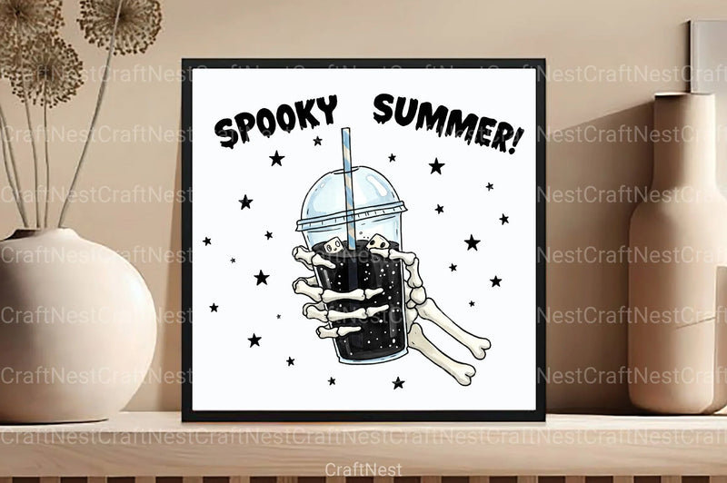 Spooky Summer Clipart Bundle - CraftNest - Digital Crafting and Art