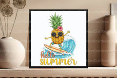 Hello Summer Clipart Bundle 2 - CraftNest - Digital Crafting and Art
