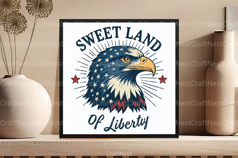 Sweet Land of Liberty Clipart Bundle 2 - CraftNest - Digital Crafting and Art