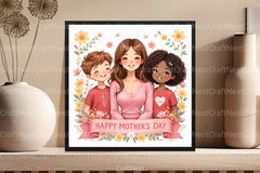 Happy Mother's Day Clipart Bundle 13 - CraftNest - Digital Crafting and Art