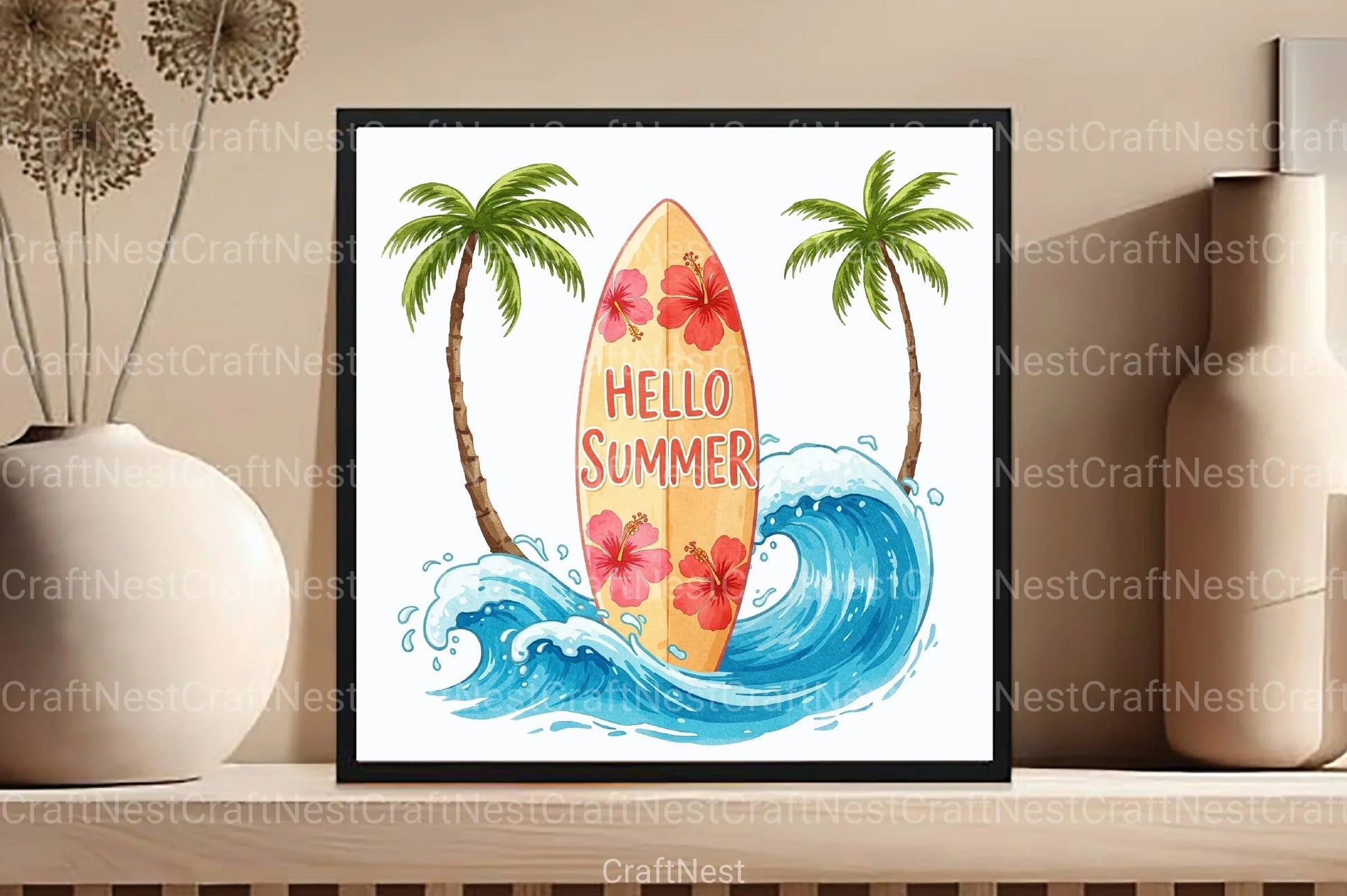 Hello Summer Clipart Bundle 99 - CraftNest - Digital Crafting and Art