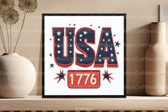 USA 4th of July 1776 Clipart Bundle 2 - CraftNest - Digital Crafting and Art