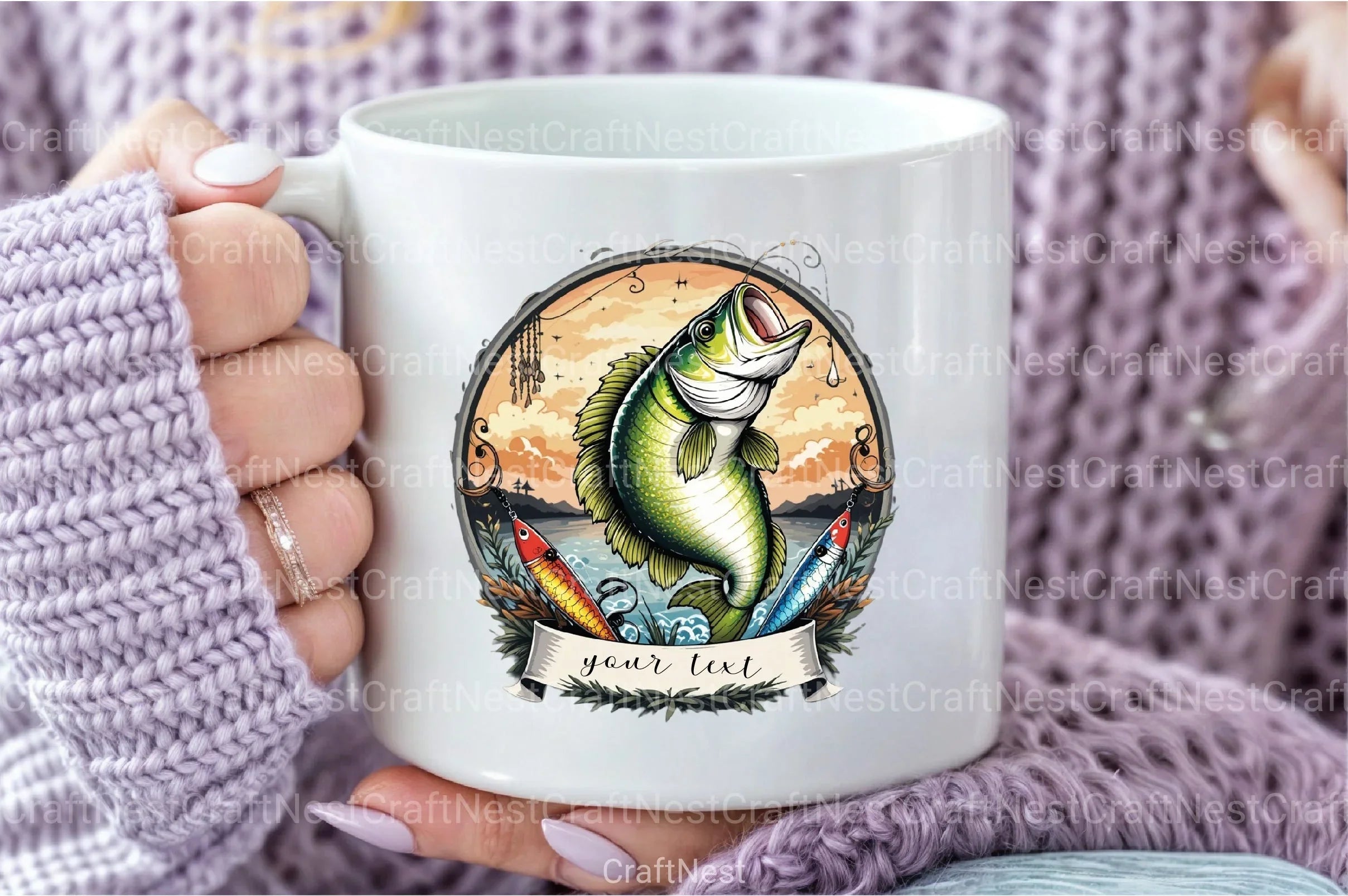 Bass Fishing Clipart Bundle 1 - CraftNest - Digital Crafting and Art