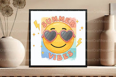Summer Vibes Clipart Bundle 1 - CraftNest - Digital Crafting and Art