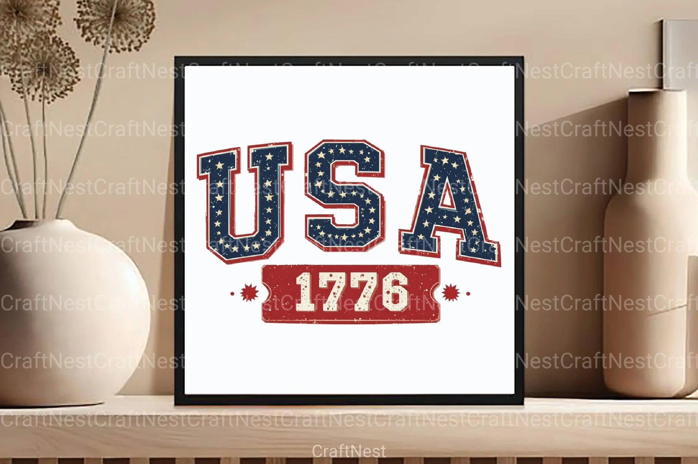 USA 4th of July 1776 Clipart Bundle 23 - CraftNest - Digital Crafting and Art