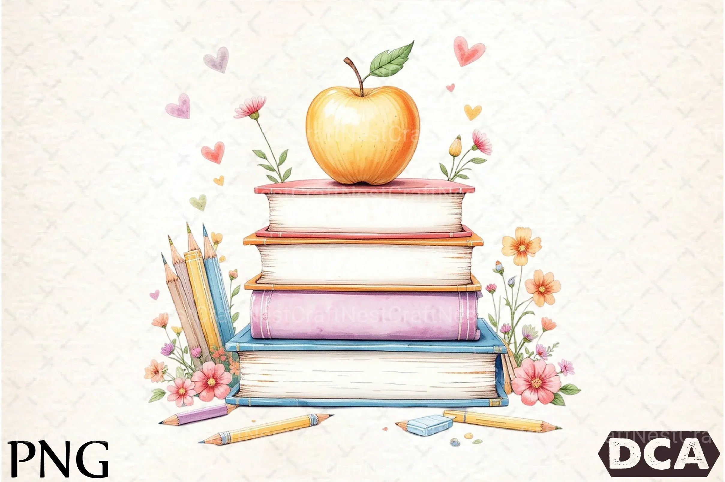 Fotos Livros Clipart Bundle - CraftNest - Digital Crafting and Art