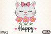 Cat Happy Clipart Bundle