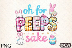 Oh For Peeps Sake Clipart Bundle - CraftNest - Digital Crafting and Art