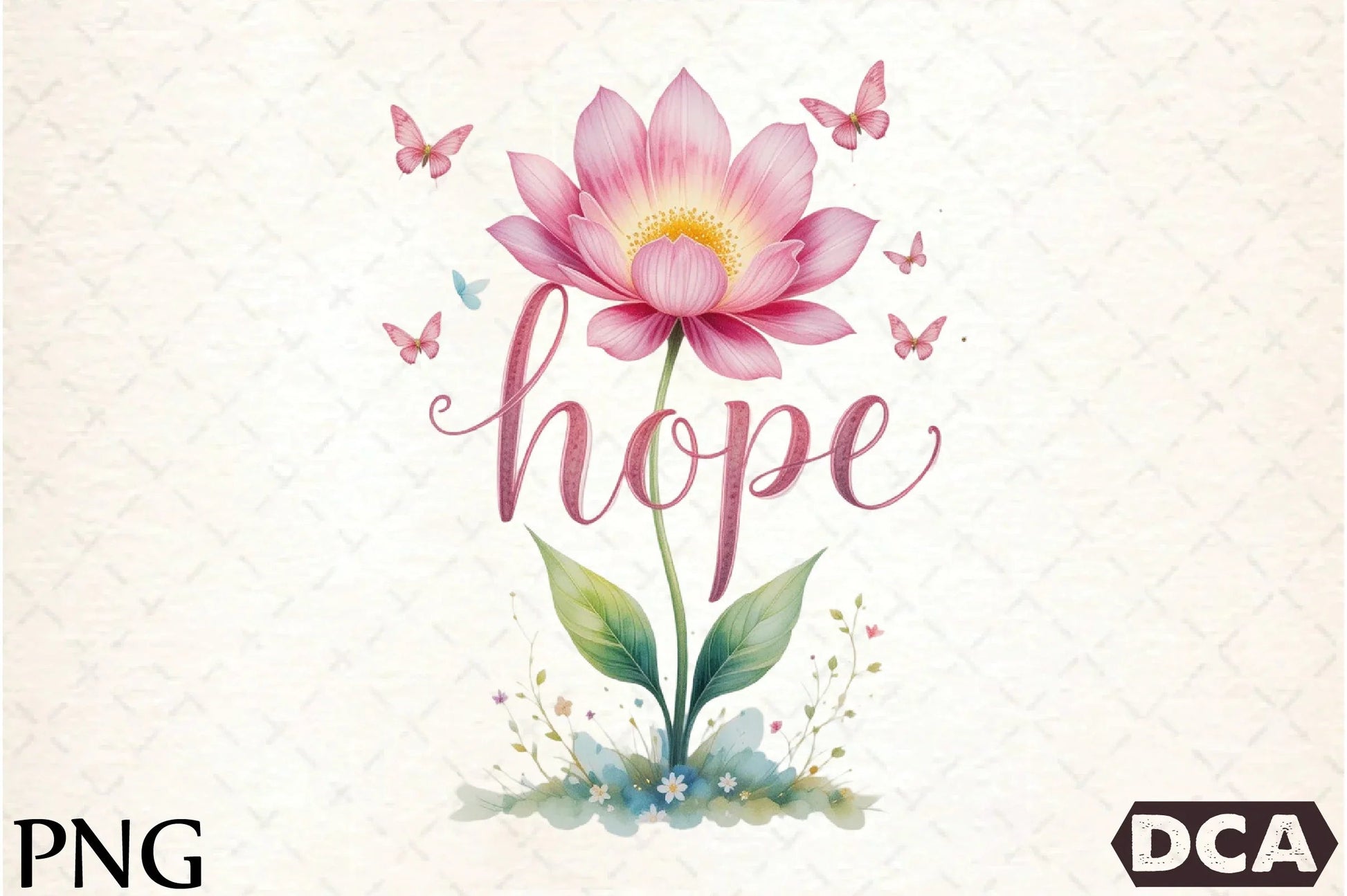 Hope Floral Clipart Bundle - CraftNest - Digital Crafting and Art