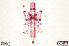 Pencil Bow Clipart Bundle
