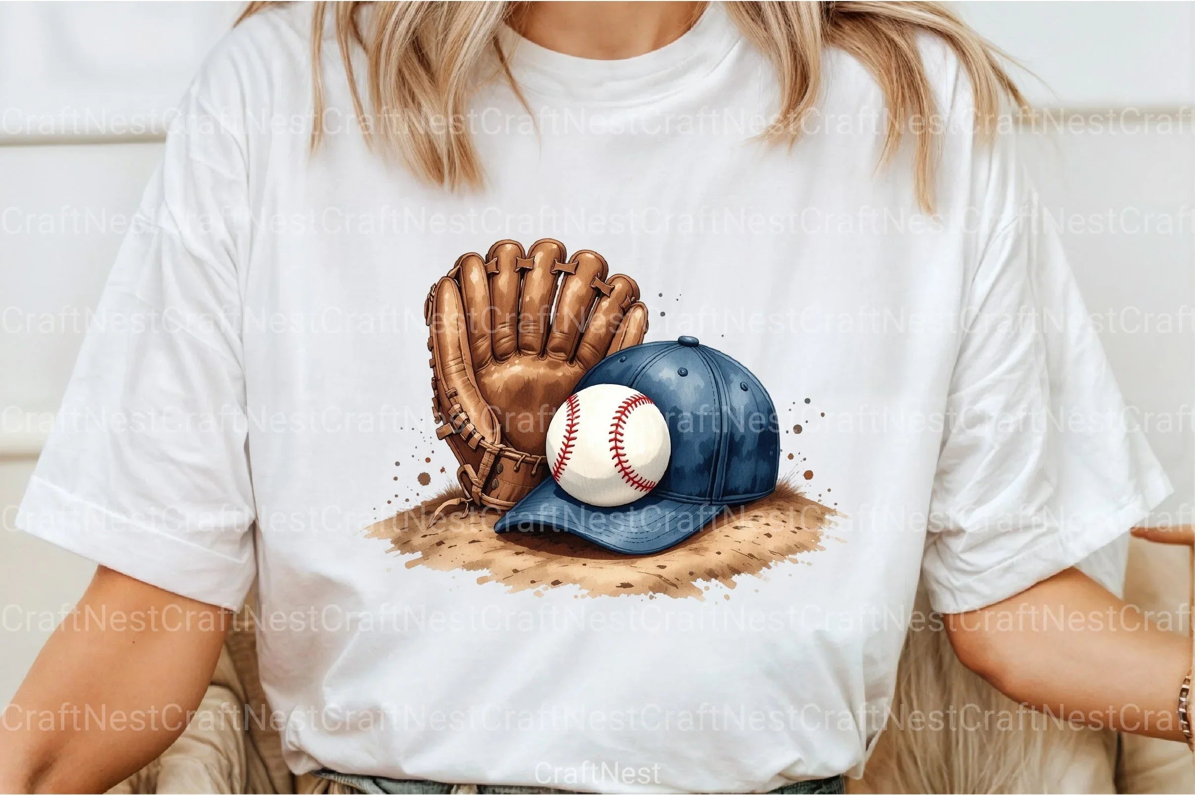 Baseball Glove Clipart Bundle - CraftNest - Digital Crafting and Art