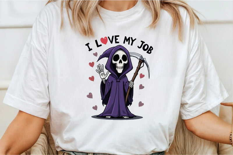 I Love My Job: Reaper Cartoon Clipart Bundle - CraftNest - Digital Crafting and Art