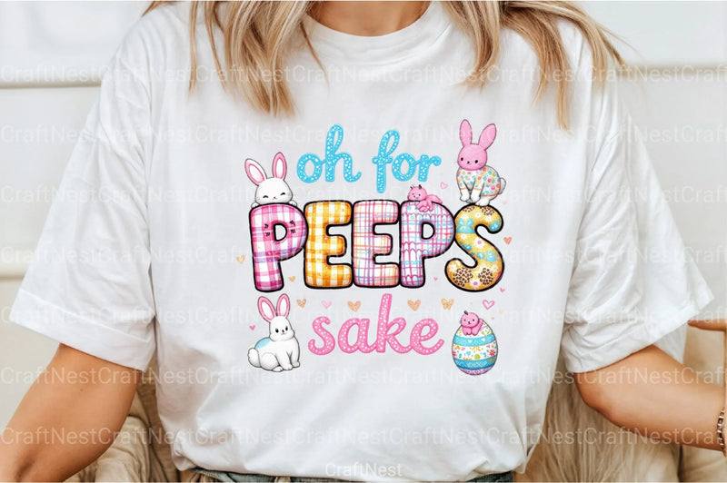 Oh For Peeps Sake Clipart Bundle - CraftNest - Digital Crafting and Art