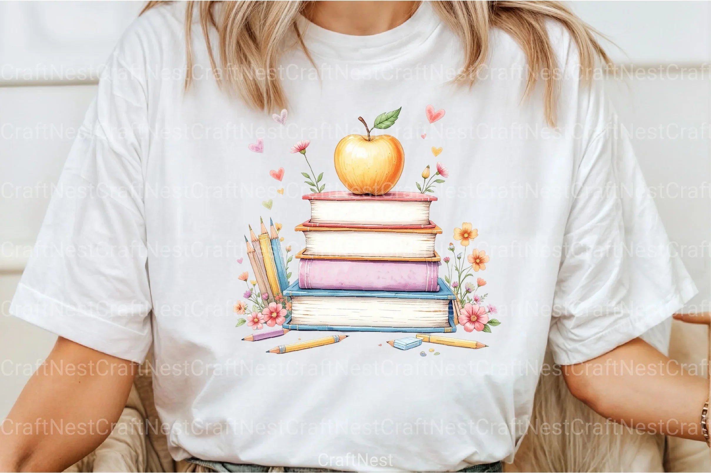 Fotos Livros Clipart Bundle - CraftNest - Digital Crafting and Art