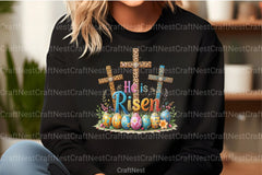 He Is Risen Cross Clipart Bundle - CraftNest - Digital Crafting and Art