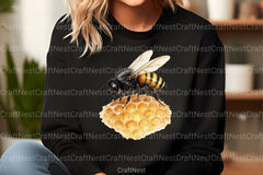 Honey Bee Clipart Bundle  99 - CraftNest - Digital Crafting and Art