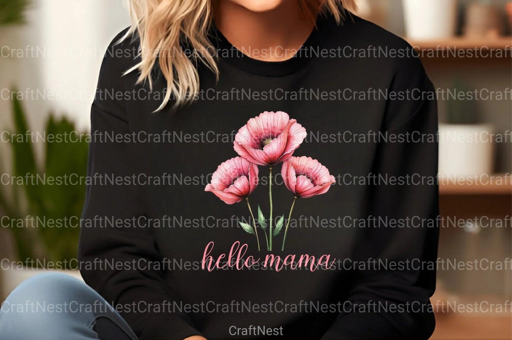 Hello Mama Clipart Bundle - CraftNest - Digital Crafting and Art