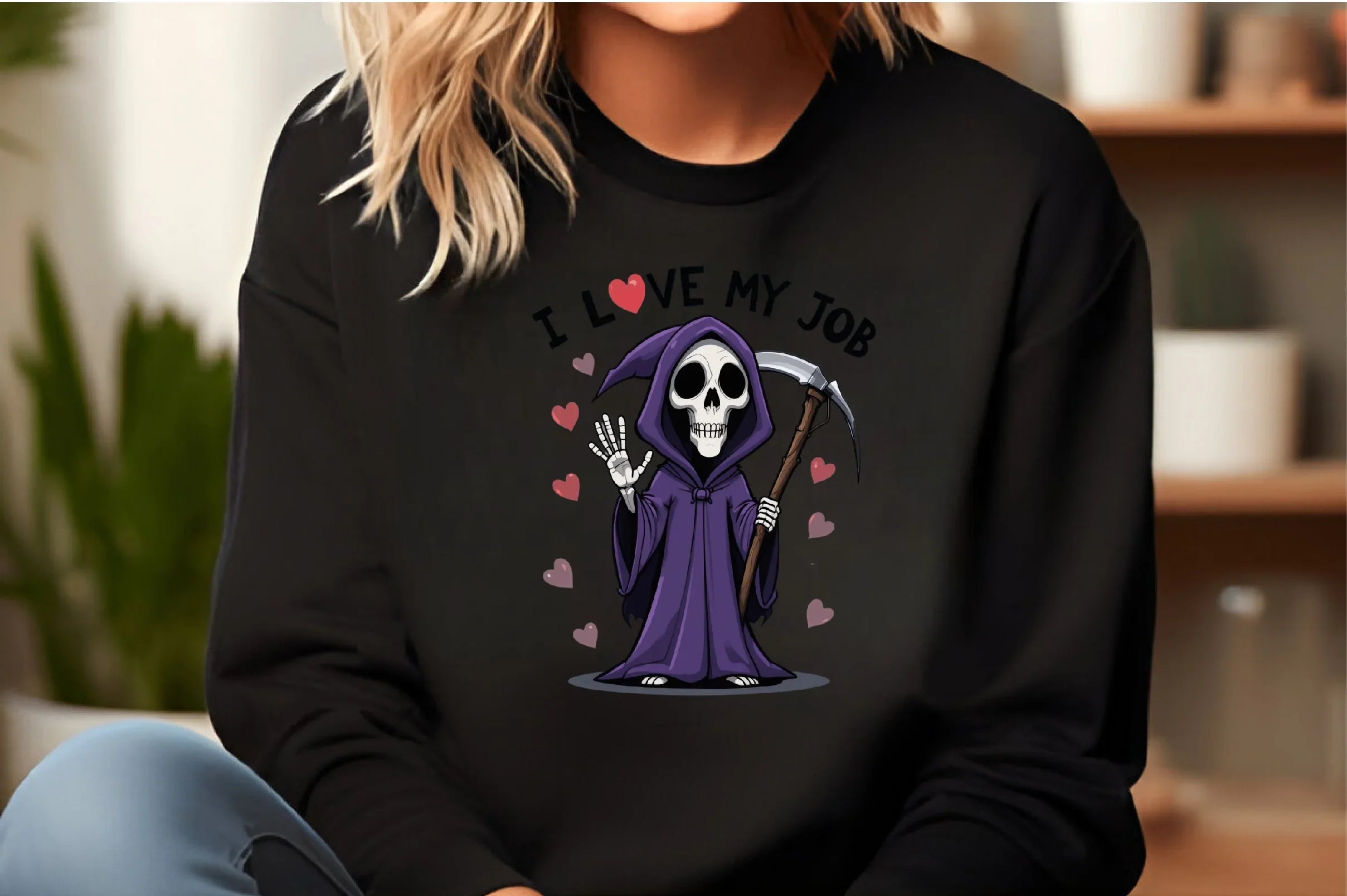 I Love My Job: Reaper Cartoon Clipart Bundle - CraftNest - Digital Crafting and Art