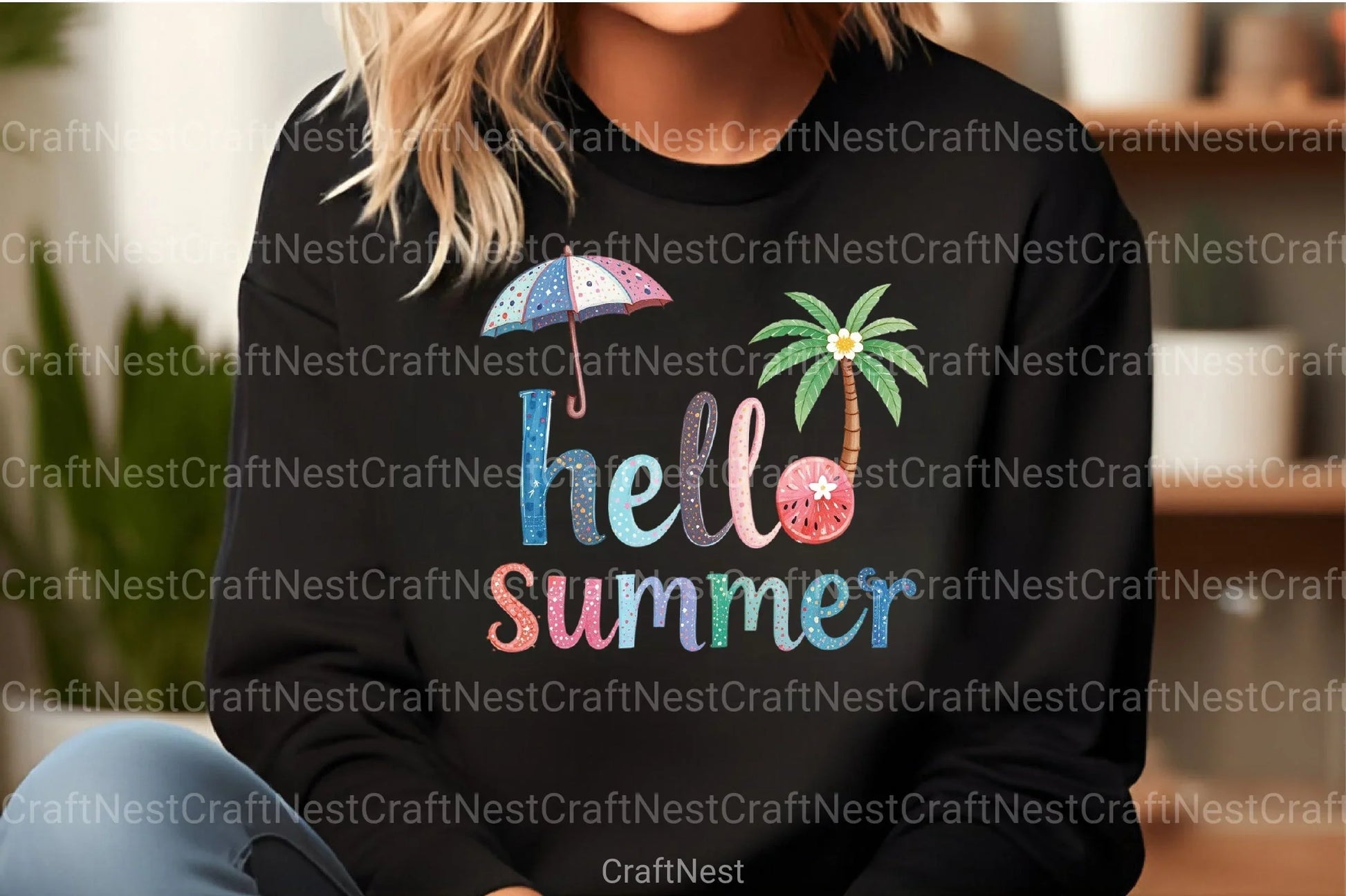 Hello Summer Clipart Bundle 6 - CraftNest - Digital Crafting and Art