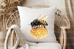 Honey Bee Clipart Bundle  99 - CraftNest - Digital Crafting and Art