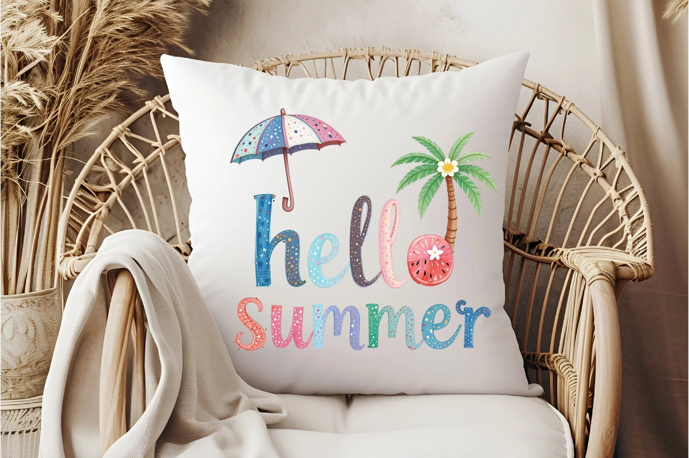 Hello Summer Clipart Bundle - CraftNest - Digital Crafting and Art