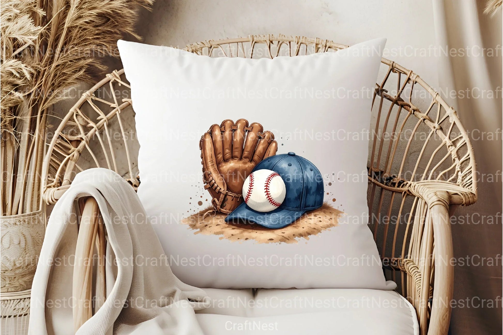 Baseball Glove Clipart Bundle - CraftNest - Digital Crafting and Art