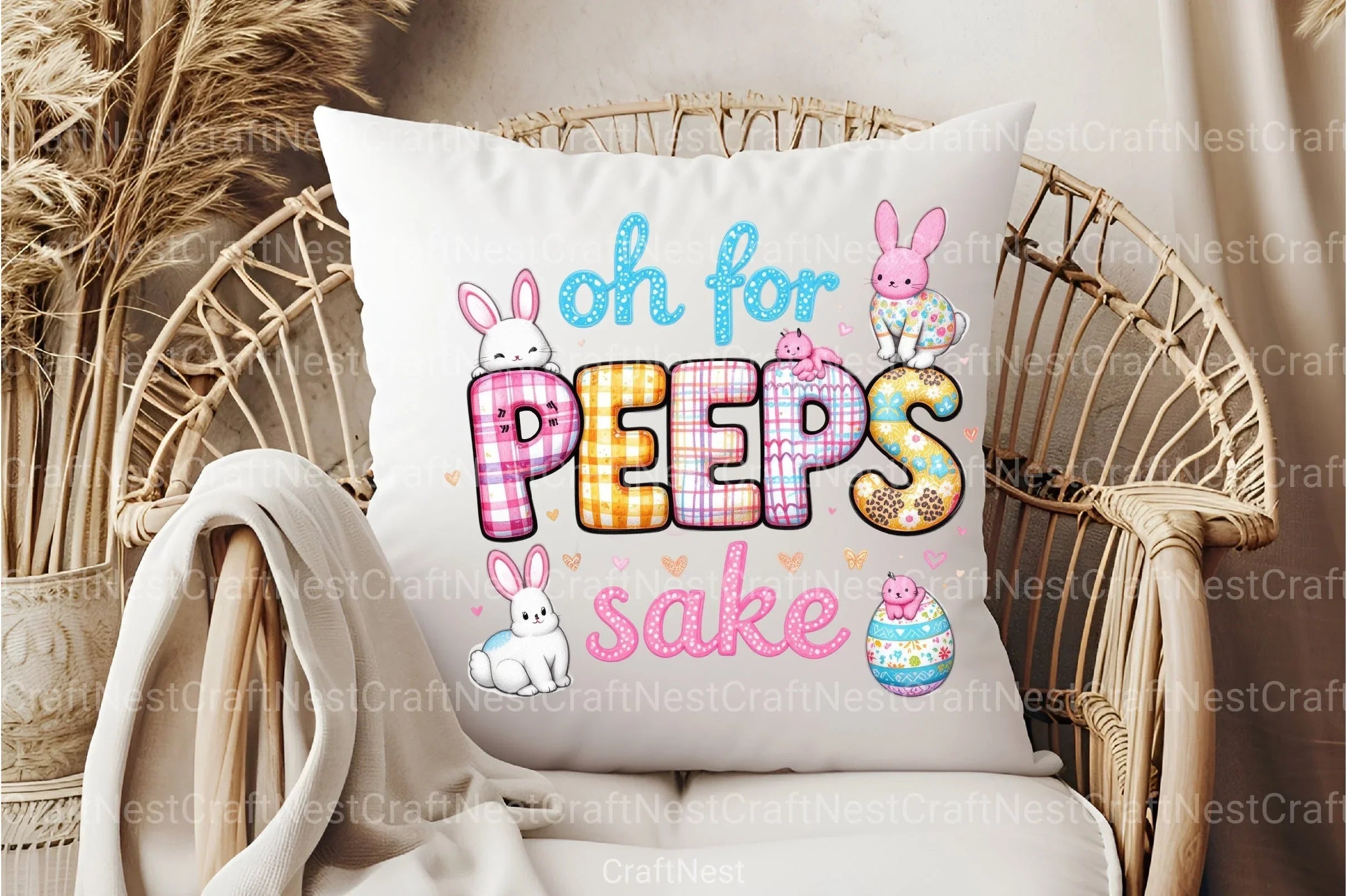 Oh For Peeps Sake Clipart Bundle - CraftNest - Digital Crafting and Art