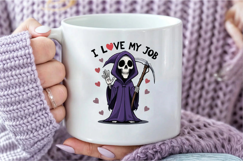 I Love My Job: Reaper Cartoon Clipart Bundle - CraftNest - Digital Crafting and Art