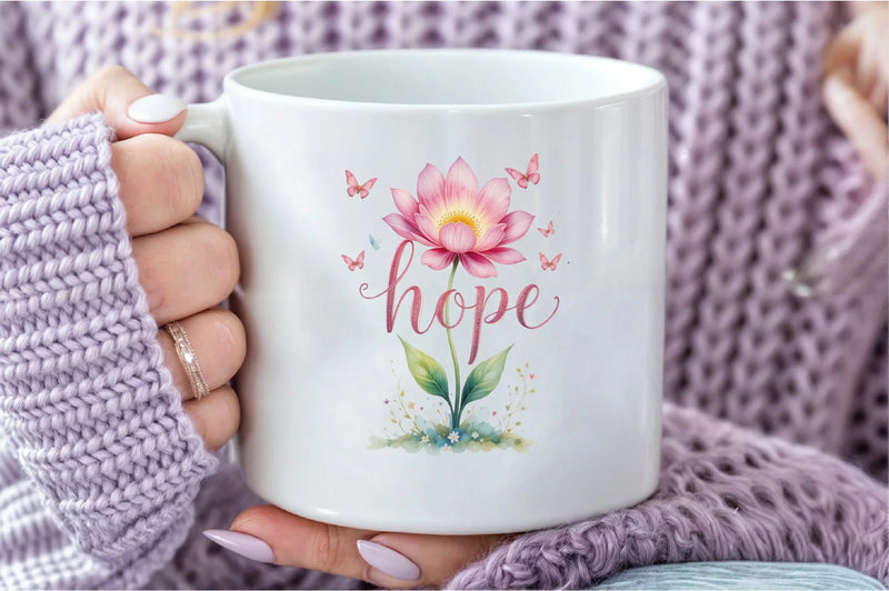 Hope Floral Clipart Bundle - CraftNest - Digital Crafting and Art