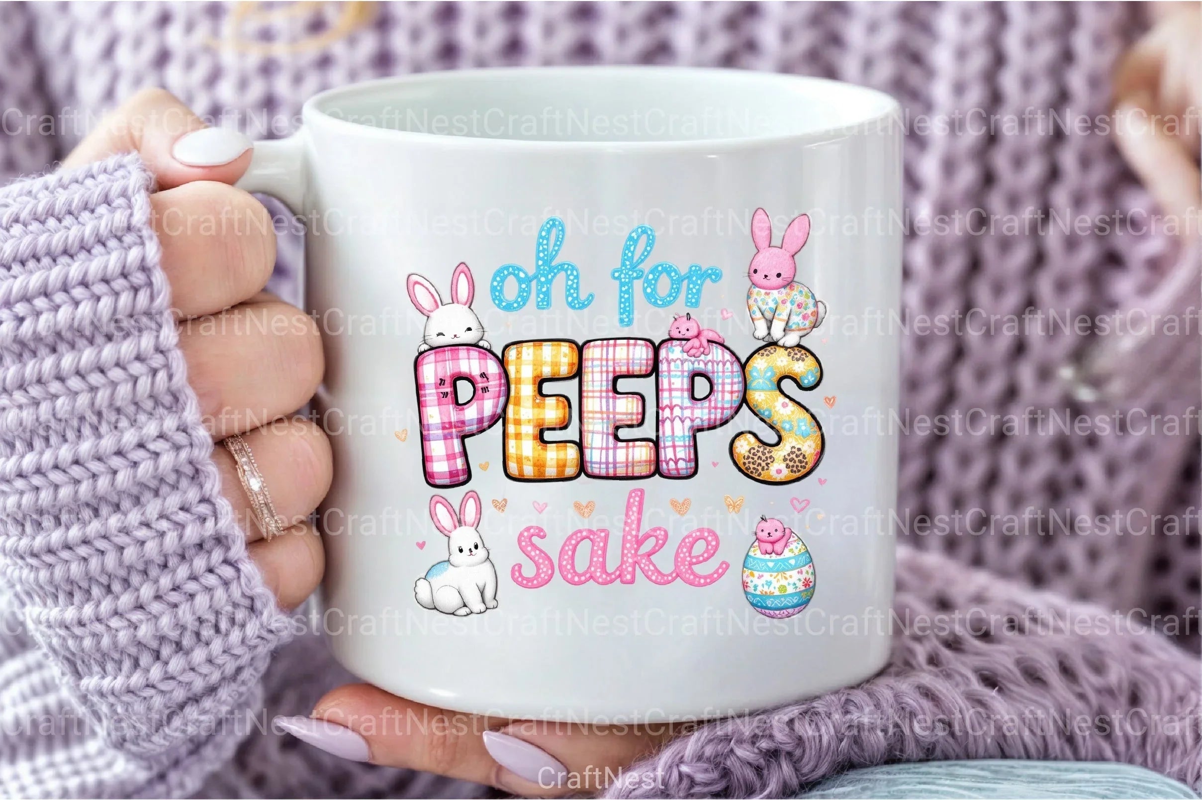 Oh For Peeps Sake Clipart Bundle - CraftNest - Digital Crafting and Art