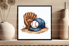 Baseball Glove Clipart Bundle - CraftNest - Digital Crafting and Art