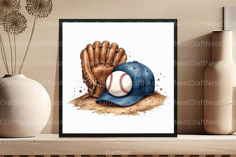 Baseball Glove Clipart Bundle - CraftNest - Digital Crafting and Art