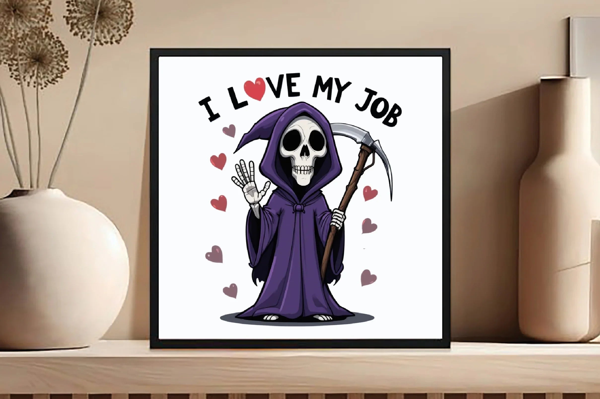 I Love My Job: Reaper Cartoon Clipart Bundle - CraftNest - Digital Crafting and Art