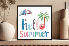 Hello Summer Clipart Bundle - CraftNest - Digital Crafting and Art